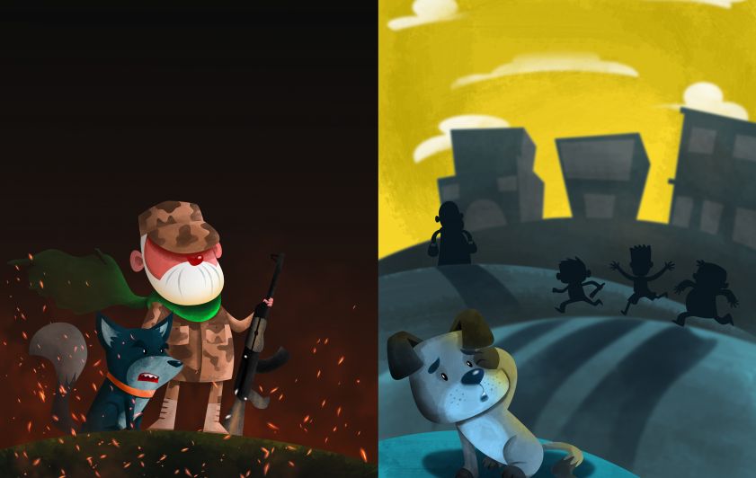 الكلب الذي أنقذ حياتي