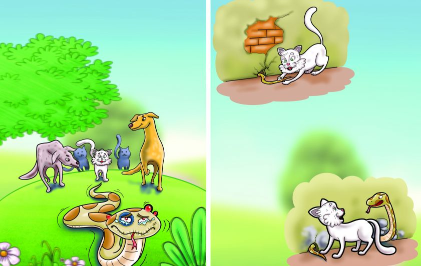 إنه ذيل لفأر