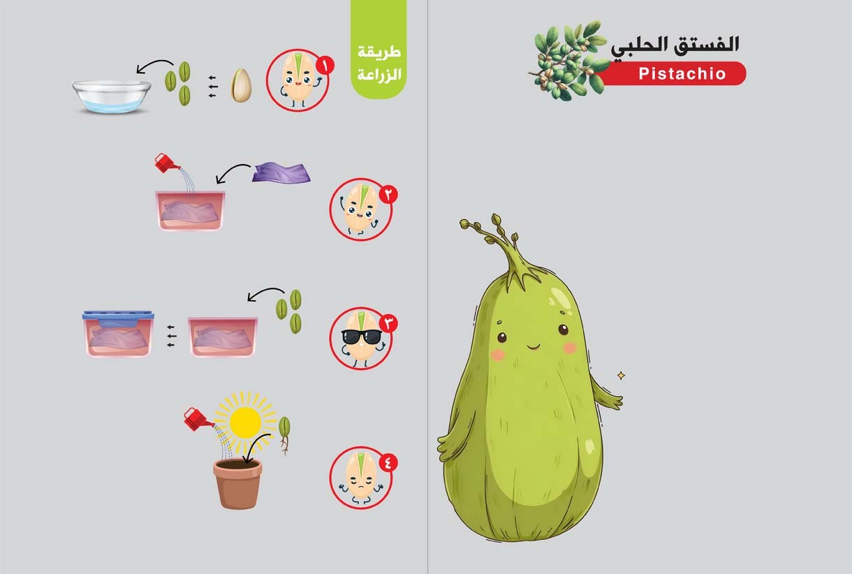 فوائد الفستق الحلبي