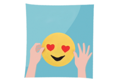 رمز تعبيري من الورق